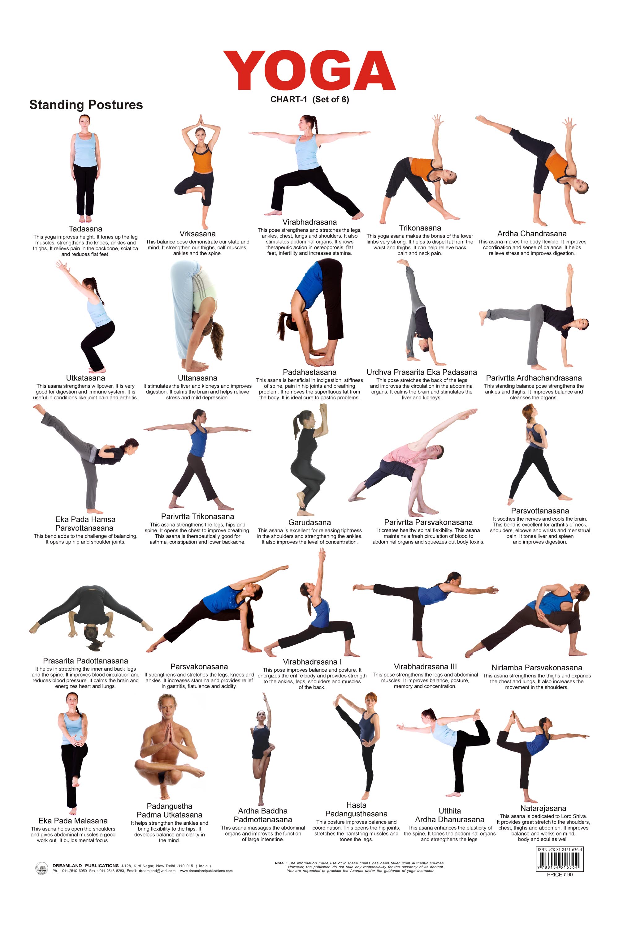 84 Classic Yoga Asanas taught by Lord Shiva is mentioned in several classic  texts on yoga. Some of these asanas are considered highly important in the  yogic canon: texts that do mention